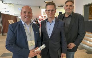 MIT Futura 2018 in Berlin Holger Bormann, Dr. Carsten Linnemann, Tilo Geipel