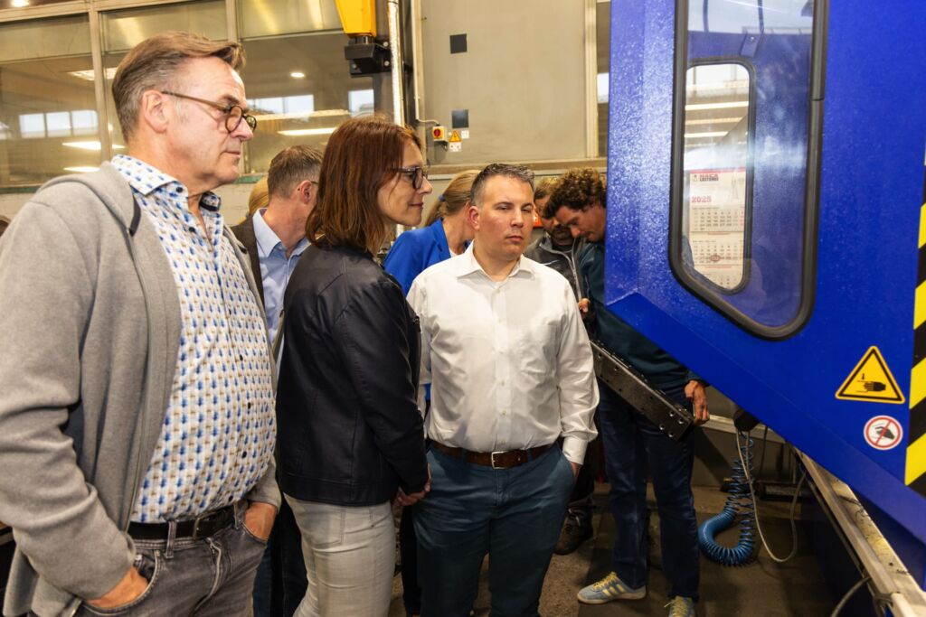Betriebsbesichtigung der MIT Wolfenbüttel bei Vetterkind Metallbau - Fotos P. Ziebart