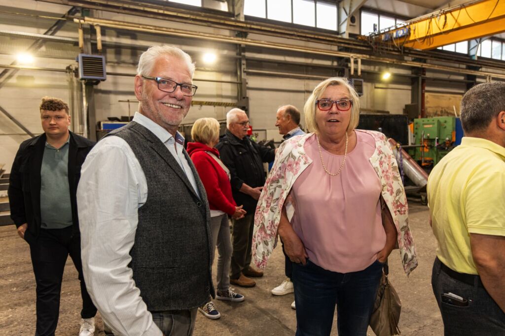 Betriebsbesichtigung der MIT Wolfenbüttel bei Vetterkind Metallbau - Fotos P. Ziebart