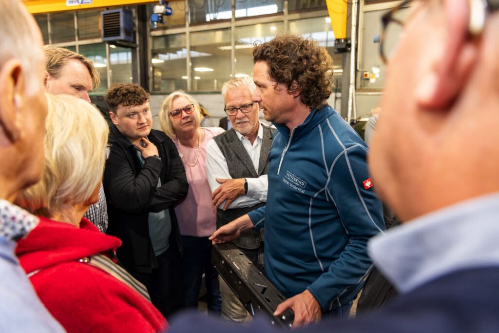 Betriebsbesichtigung der MIT Wolfenbüttel bei Vetterkind Metallbau - Fotos P. Ziebart