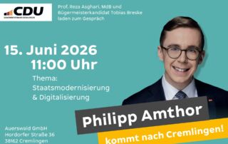 Besuch von Philipp Amthor