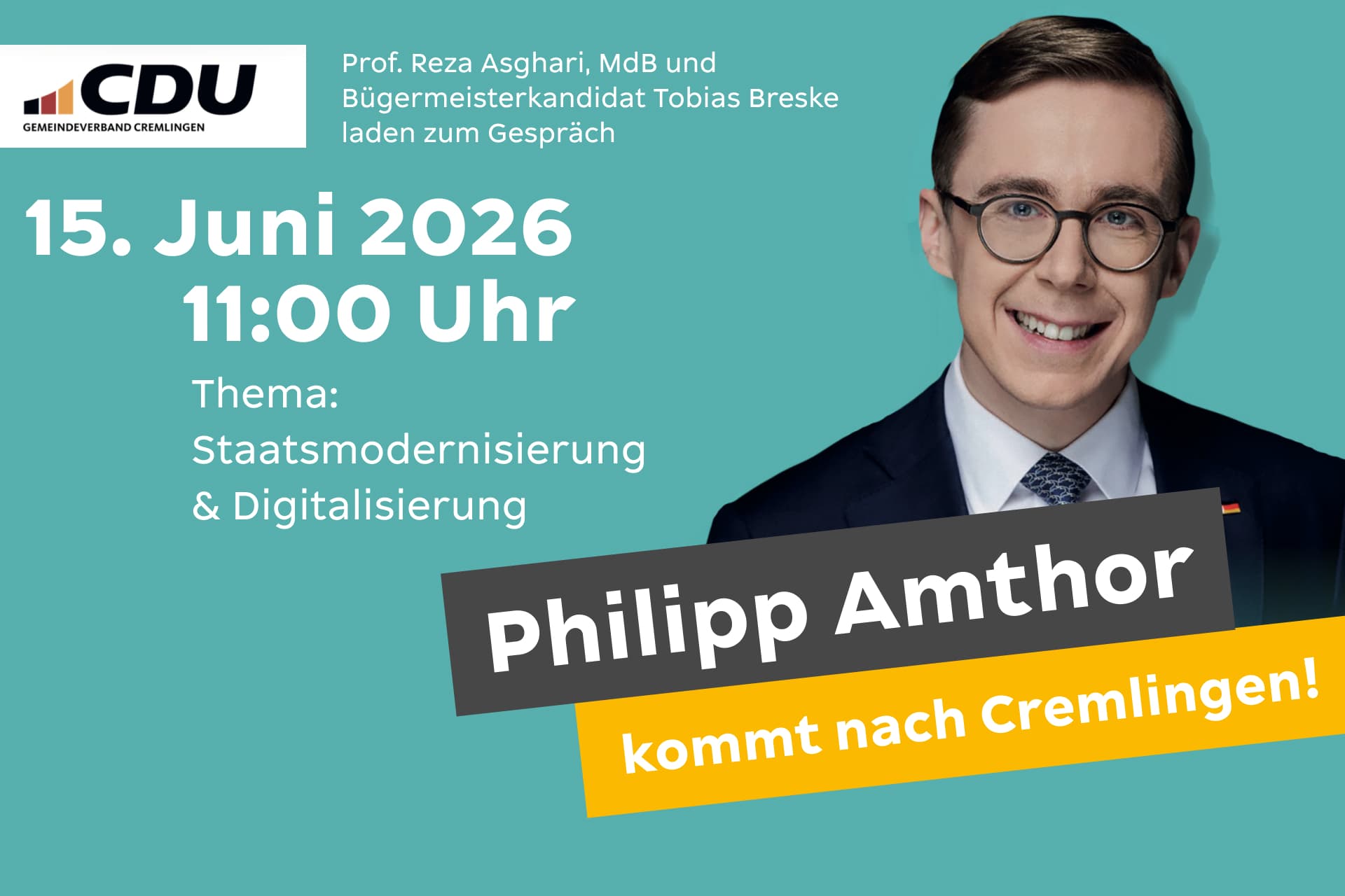 Besuch von Philipp Amthor